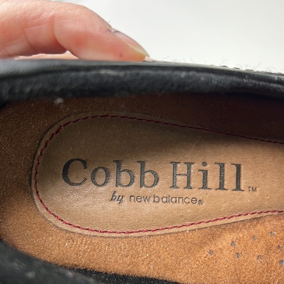 Cobb Hill by New Balance black leather heeled booties - Picture 7 of 11